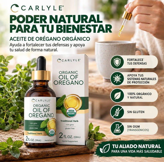 Aceite de Orégano Orgánico - OregaPure™
